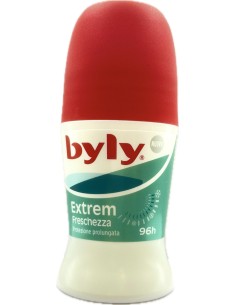 byly deodorante roll-on 50ml - 96h - extreme freschezza: tuttocasashop.it: igiene e cura della persona
