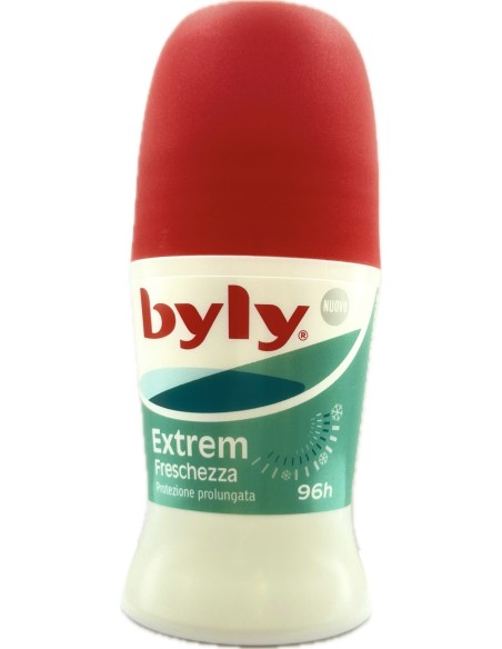 byly deodorante roll-on 50ml - 96h - extreme freschezza: tuttocasashop.it: igiene e cura della persona