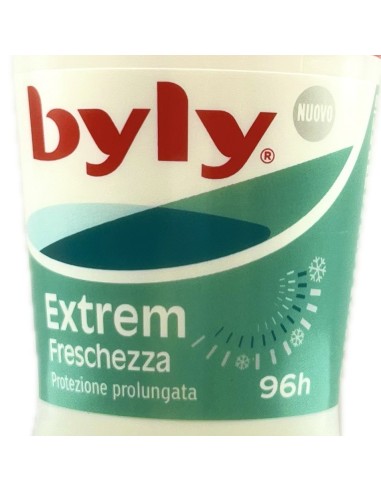 byly deodorante roll-on 50ml - 96h - extreme freschezza: tuttocasashop.it: igiene e cura della persona