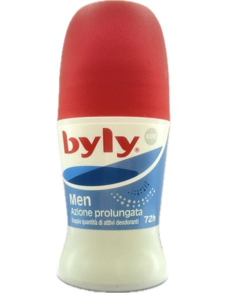 byly deodorante roll-on 50ml - 72h - for men: tuttocasashop.it: igiene e cura della persona