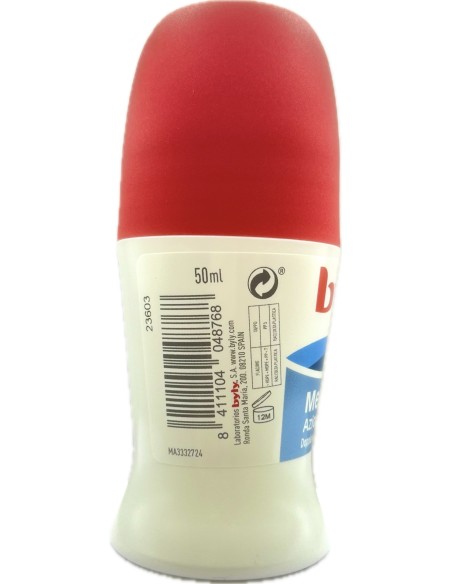 byly deodorante roll-on 50ml - 72h - for men: tuttocasashop.it: igiene e cura della persona