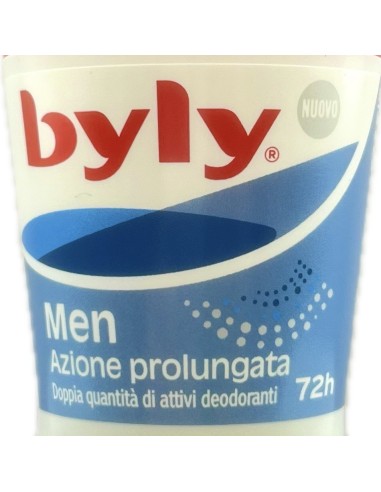 byly deodorante roll-on 50ml - 72h - for men: tuttocasashop.it: igiene e cura della persona