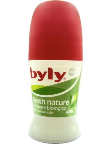 byly deodorante roll-on 50ml - 48h - fresh nature - te' verde: tuttocasashop.it: igiene e cura della persona