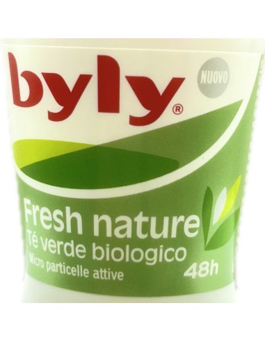 byly deodorante roll-on 50ml - 48h - fresh nature - te' verde: tuttocasashop.it: igiene e cura della persona