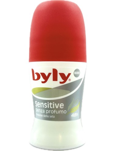 byly deodorante roll-on 50ml - 48h - sensitive: tuttocasashop.it: igiene e cura della persona