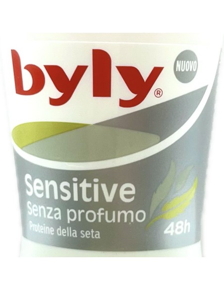 byly deodorante roll-on 50ml - 48h - sensitive: tuttocasashop.it: igiene e cura della persona