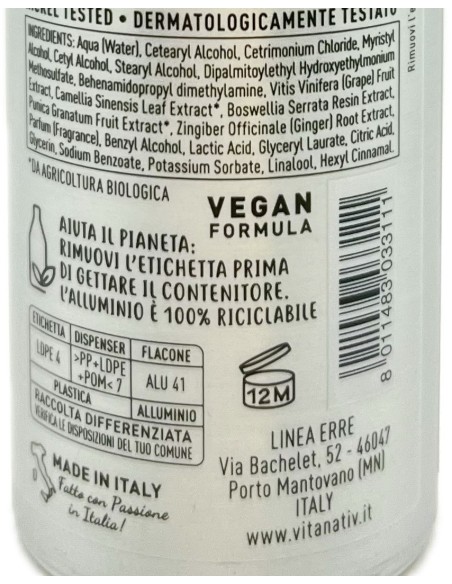 vitanativ professional balsamo 300ml - uso frequente: tuttocasashop.it: igiene e cura della persona