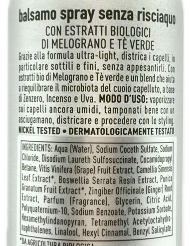 vitanativ professional balsamo spray 100ml - uso frequente senza risciacquo: tuttocasashop.it: igiene e cura della persona
