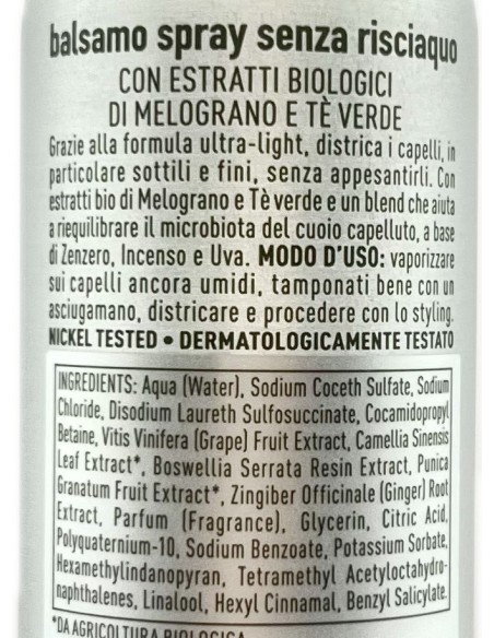 vitanativ professional balsamo spray 100ml - uso frequente senza risciacquo: tuttocasashop.it: igiene e cura della persona