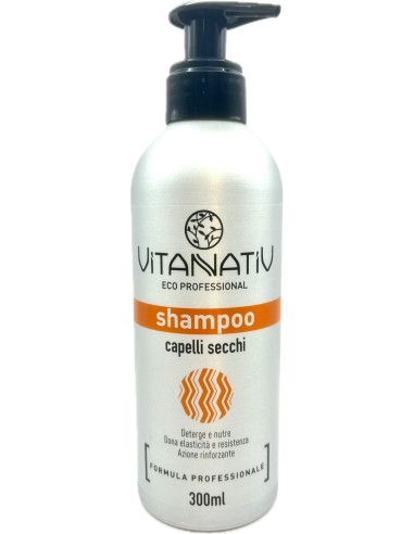 vitanativ professional shampoo 300ml - per capelli secchi: tuttocasashop.it: igiene e cura della persona