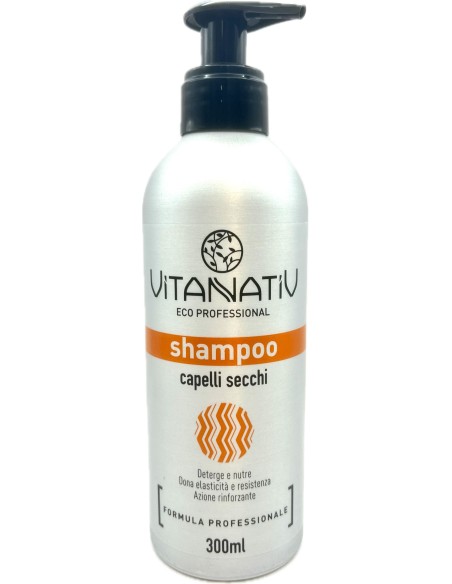 vitanativ professional shampoo 300ml - per capelli secchi: tuttocasashop.it: igiene e cura della persona