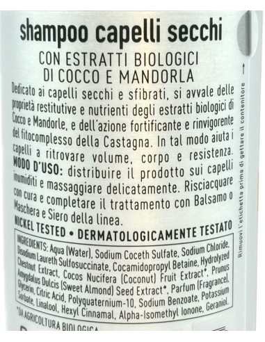 vitanativ professional shampoo 300ml - per capelli secchi: tuttocasashop.it: igiene e cura della persona