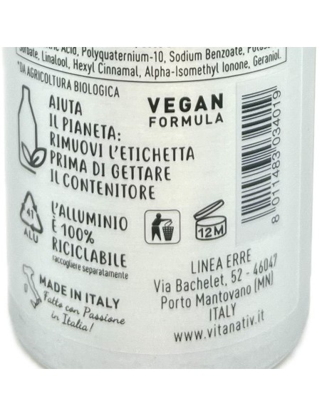 vitanativ professional shampoo 300ml - per capelli secchi: tuttocasashop.it: igiene e cura della persona