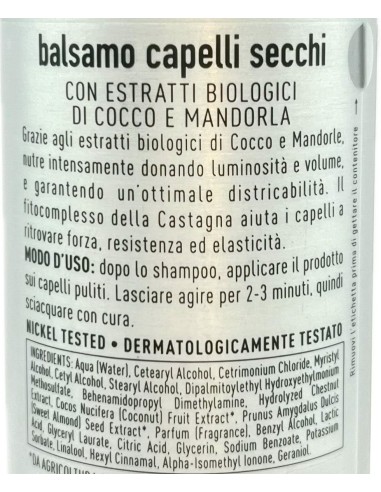 vitanativ professional balsamo 300ml - per capelli secchi: tuttocasashop.it: igiene e cura della persona