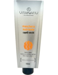 vitanativ professional maschera 150ml - nutriente per capelli secchi: tuttocasashop.it: igiene e cura della persona