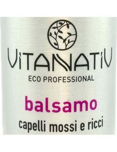 vitanativ professional balsamo 300ml - per capelli mossi e ricci: tuttocasashop.it: igiene e cura della persona
