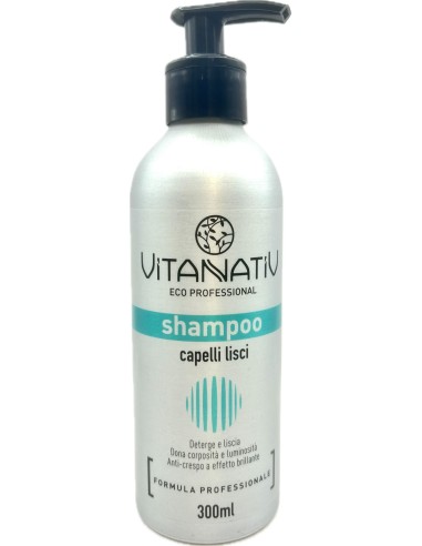 vitanativ professional shampoo 300ml - per capelli lisci: tuttocasashop.it: igiene e cura della persona