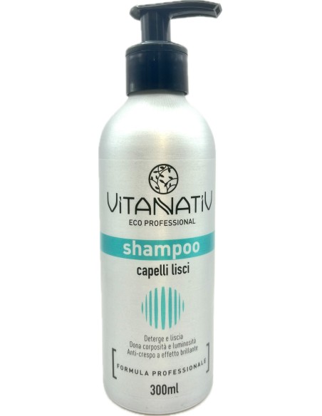 vitanativ professional shampoo 300ml - per capelli lisci: tuttocasashop.it: igiene e cura della persona