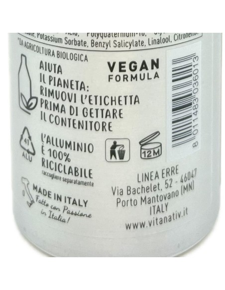 vitanativ professional shampoo 300ml - per capelli lisci: tuttocasashop.it: igiene e cura della persona