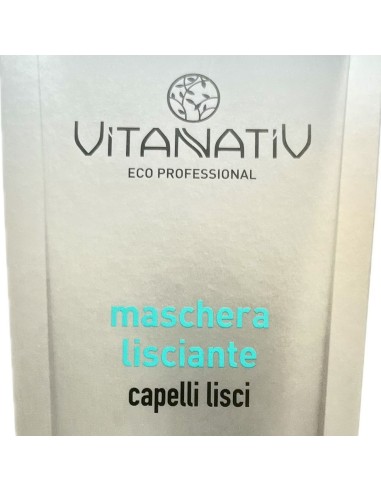 vitanativ professional maschera 150ml - per capelli lisci - lisciante: tuttocasashop.it: igiene e cura della persona