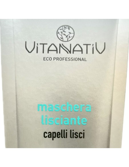 vitanativ professional maschera 150ml - per capelli lisci - lisciante: tuttocasashop.it: igiene e cura della persona