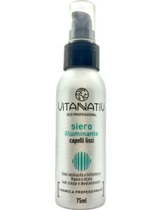 vitanativ professional siero illuminante 75ml - per capelli lisci: tuttocasashop.it: igiene e cura della persona