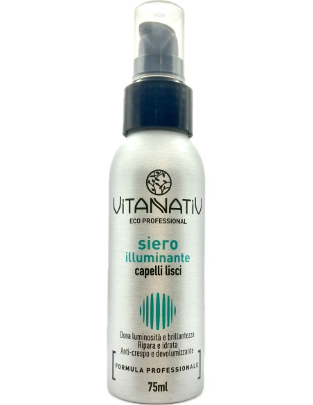 vitanativ professional siero illuminante 75ml - per capelli lisci: tuttocasashop.it: igiene e cura della persona