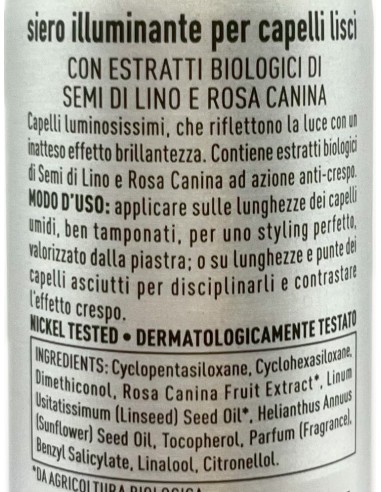 vitanativ professional siero illuminante 75ml - per capelli lisci: tuttocasashop.it: igiene e cura della persona