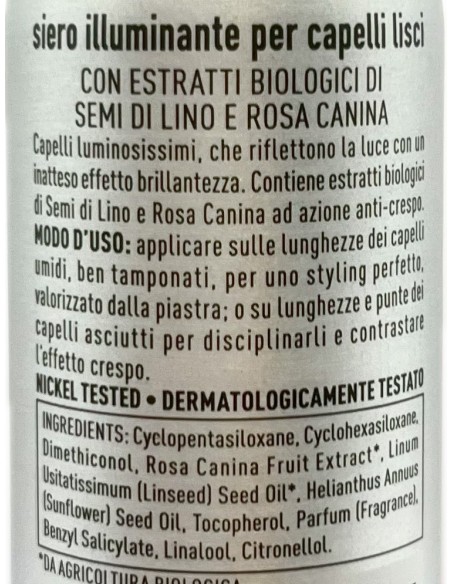 vitanativ professional siero illuminante 75ml - per capelli lisci: tuttocasashop.it: igiene e cura della persona