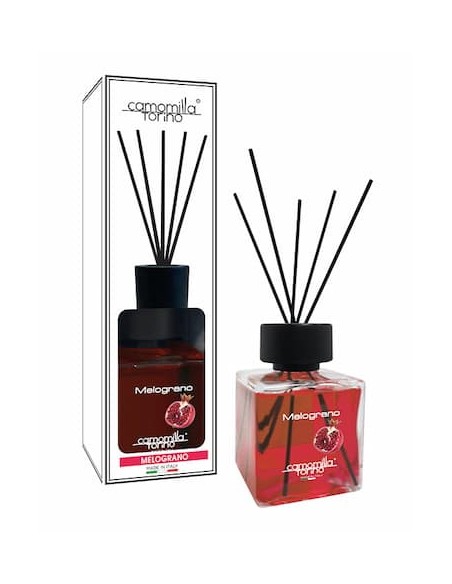 camomilla essenza profumo ambiente con bastoncini 500ml - melograno: tuttocasashop.it: pulizia e cura della casa