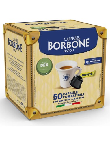 borbone miscela dek decaffeinato - caffe' 50 capsule - nescafe' dolce gusto: tuttocasashop.it: altro - bazar
