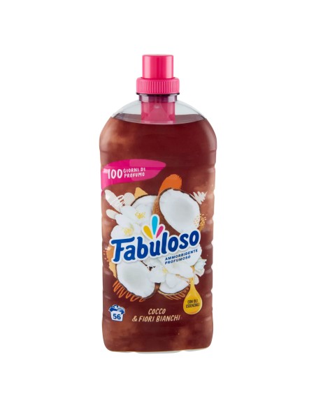 fabuloso ammorbidente per bucato - 56 lavaggi 1250ml - cocco: tuttocasashop.it: prodotti per bucato e tessuti