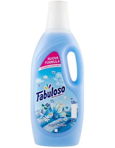 fabuloso ammorbidente 1500ml - 21 lavaggi - fresco mattino: tuttocasashop.it: prodotti per bucato e tessuti
