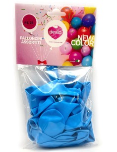 dealo 25 palloncini grandi gonfiabili - azzurri: tuttocasashop.it: carta & monouso