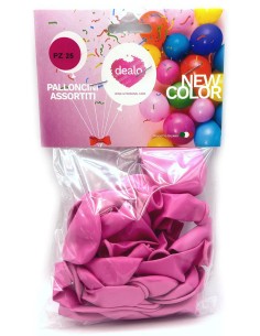 dealo 25 palloncini grandi gonfiabili - rosa: tuttocasashop.it: carta & monouso