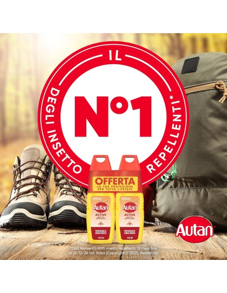 autan insetto repellente vapo 100ml - active - 2 pezzi - protezione attiva: tuttocasashop.it: igiene e cura della persona