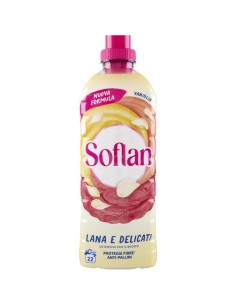 soflan detersivo liquido capi delicati 22 lavaggi - 900ml - vaniglia: tuttocasashop.it: prodotti per bucato e tessuti