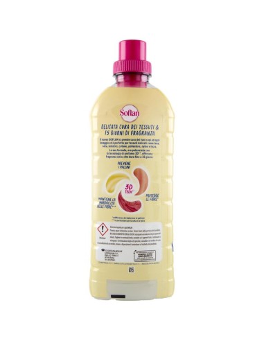 soflan detersivo liquido capi delicati 22 lavaggi - 900ml - vaniglia: tuttocasashop.it: prodotti per bucato e tessuti