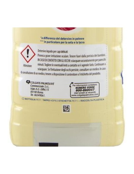 soflan detersivo liquido capi delicati 22 lavaggi - 900ml - vaniglia: tuttocasashop.it: prodotti per bucato e tessuti