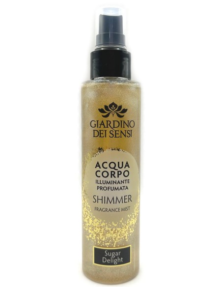 giardino dei sensi acqua corpo profumata illuminante 150ml - sugar delight: tuttocasashop.it: igiene e cura della persona