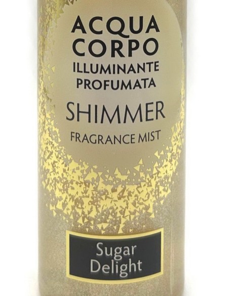 giardino dei sensi acqua corpo profumata illuminante 150ml - sugar delight: tuttocasashop.it: igiene e cura della persona
