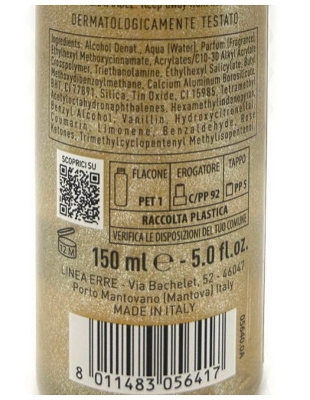 giardino dei sensi acqua corpo profumata illuminante 150ml - sugar delight: tuttocasashop.it: igiene e cura della persona