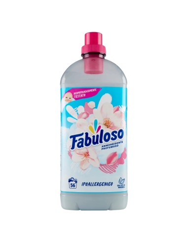 fabuloso ammorbidente per bucato - 56 lavaggi 1250ml - ipoallergenico: tuttocasashop.it: prodotti per bucato e tessuti