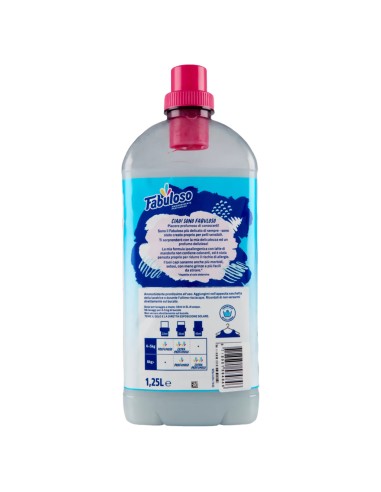 fabuloso ammorbidente per bucato - 56 lavaggi 1250ml - ipoallergenico: tuttocasashop.it: prodotti per bucato e tessuti