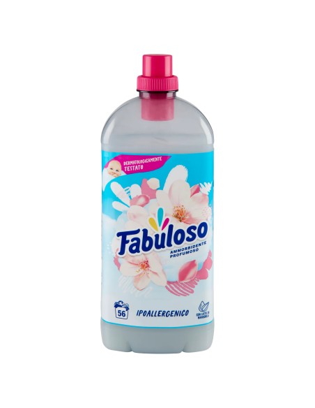 fabuloso ammorbidente per bucato - 56 lavaggi 1250ml - ipoallergenico: tuttocasashop.it: prodotti per bucato e tessuti