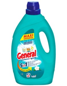 general detersivo lavatrice liquido 60 lavaggi 2400ml - color: tuttocasashop.it: prodotti per bucato e tessuti