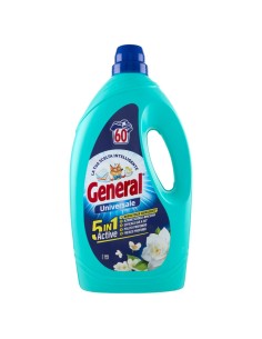 general detersivo lavatrice liquido 60 lavaggi 2400ml - universale: tuttocasashop.it: prodotti per bucato e tessuti