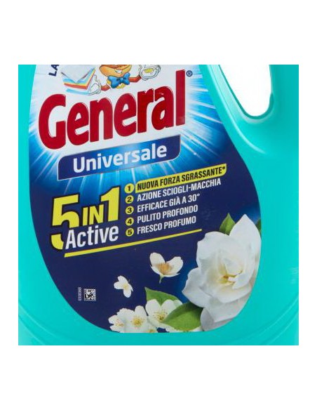 general detersivo lavatrice liquido 60 lavaggi 2400ml - universale: tuttocasashop.it: prodotti per bucato e tessuti