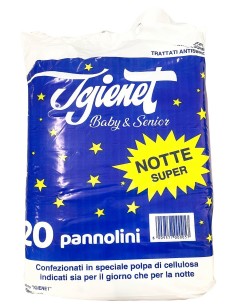pannolini svedesi striscia notte - 20pz - incontinenza o post parto: tuttocasashop.it: igiene e cura della persona