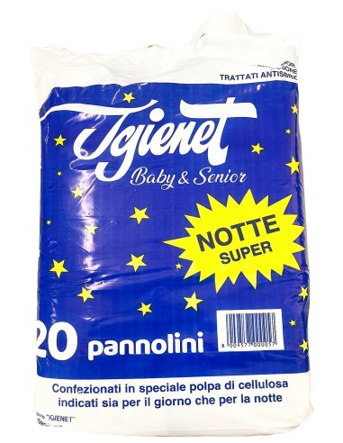 pannolini svedesi striscia notte - 20pz - incontinenza o post parto: tuttocasashop.it: igiene e cura della persona
